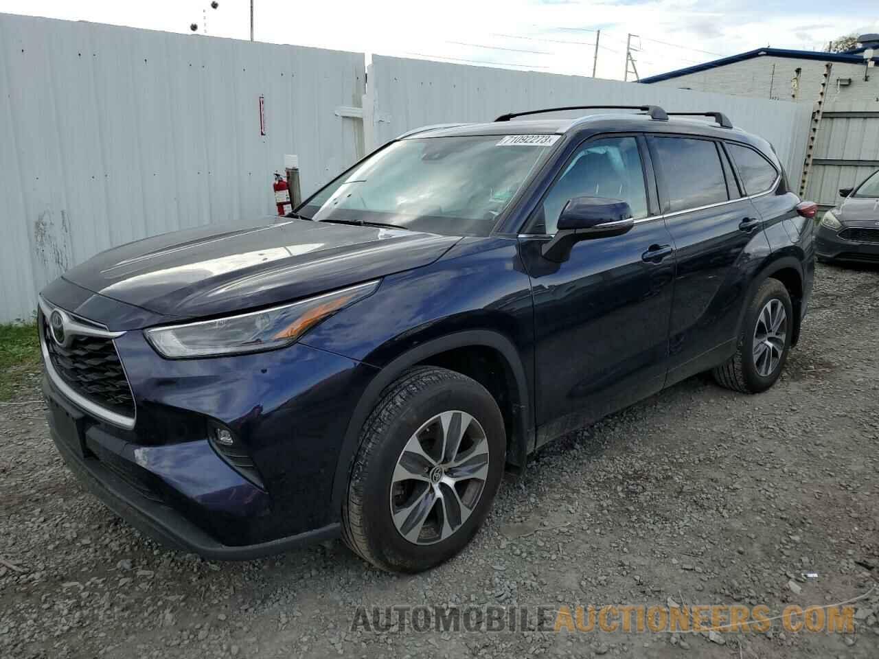 5TDGZRBH6MS531508 TOYOTA HIGHLANDER 2021