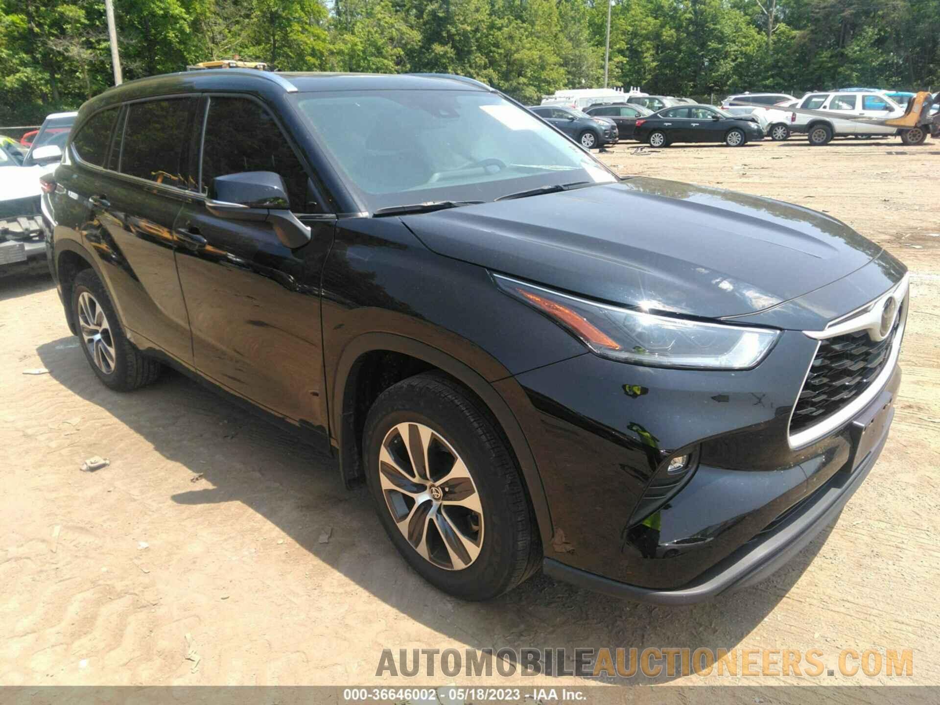 5TDGZRBH6MS538717 TOYOTA HIGHLANDER 2021