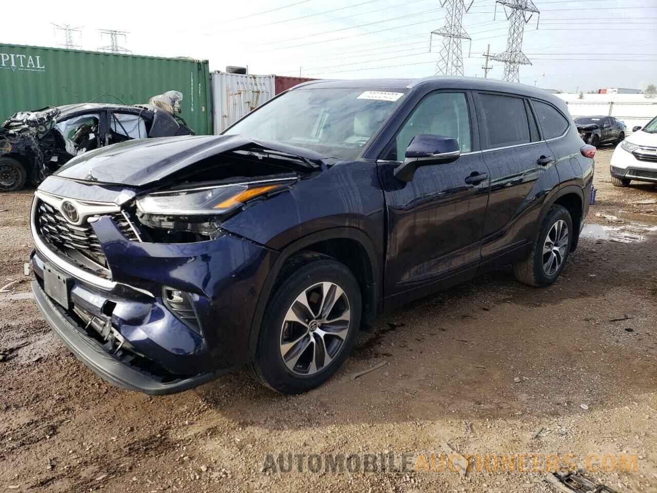 5TDGZRBH6MS540709 TOYOTA HIGHLANDER 2021