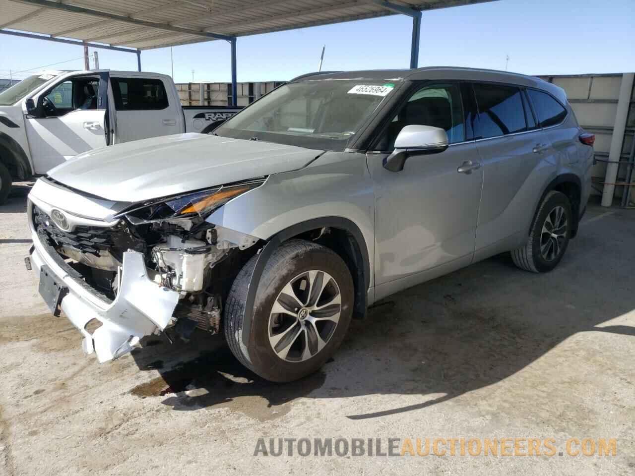 5TDGZRBH6MS549703 TOYOTA HIGHLANDER 2021