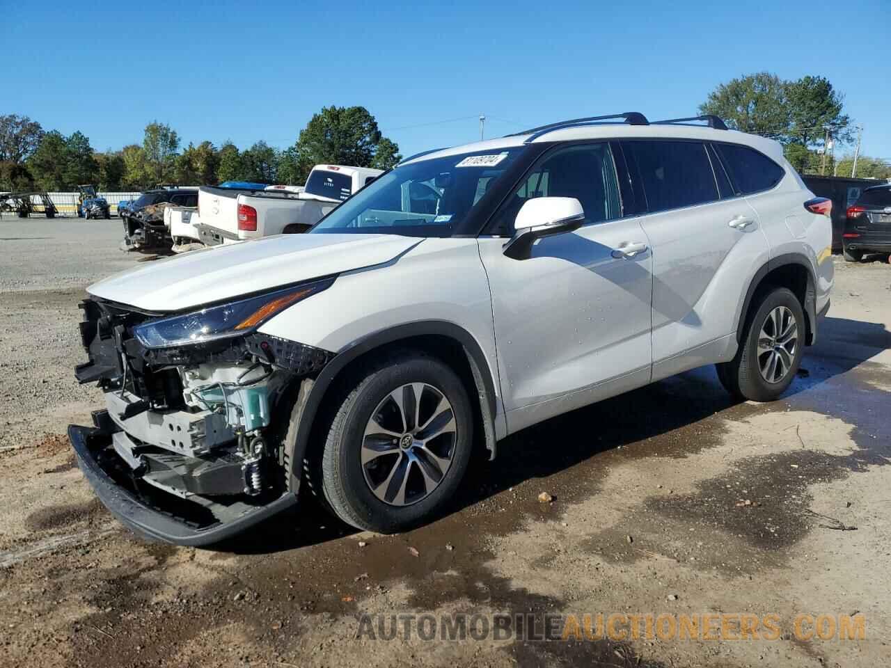 5TDGZRBH6MS550348 TOYOTA HIGHLANDER 2021