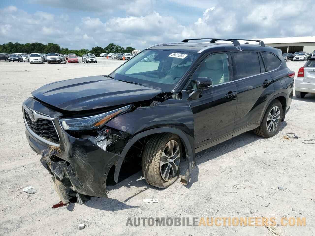 5TDGZRBH6NS204723 TOYOTA HIGHLANDER 2022