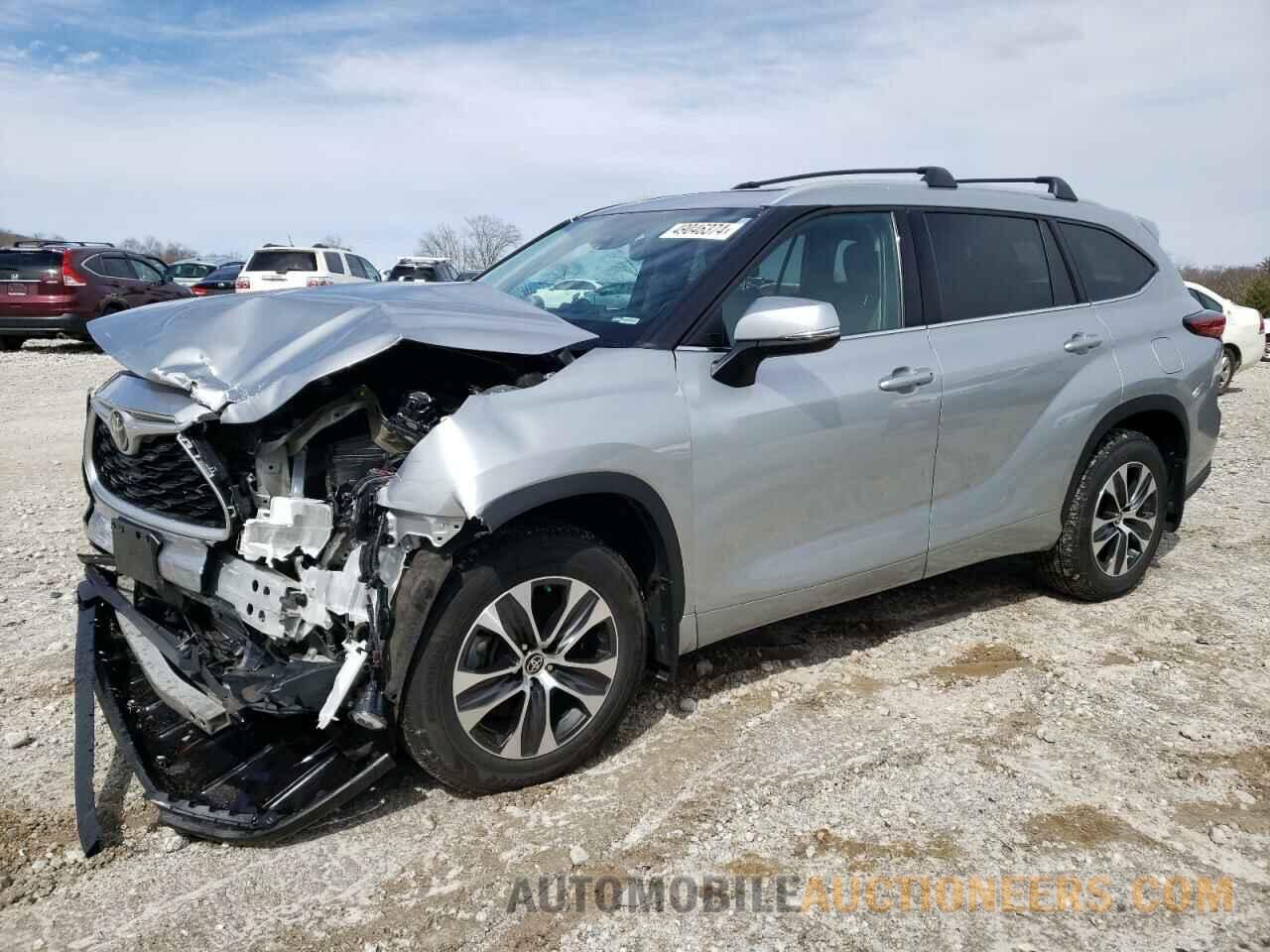 5TDGZRBH6NS206312 TOYOTA HIGHLANDER 2022