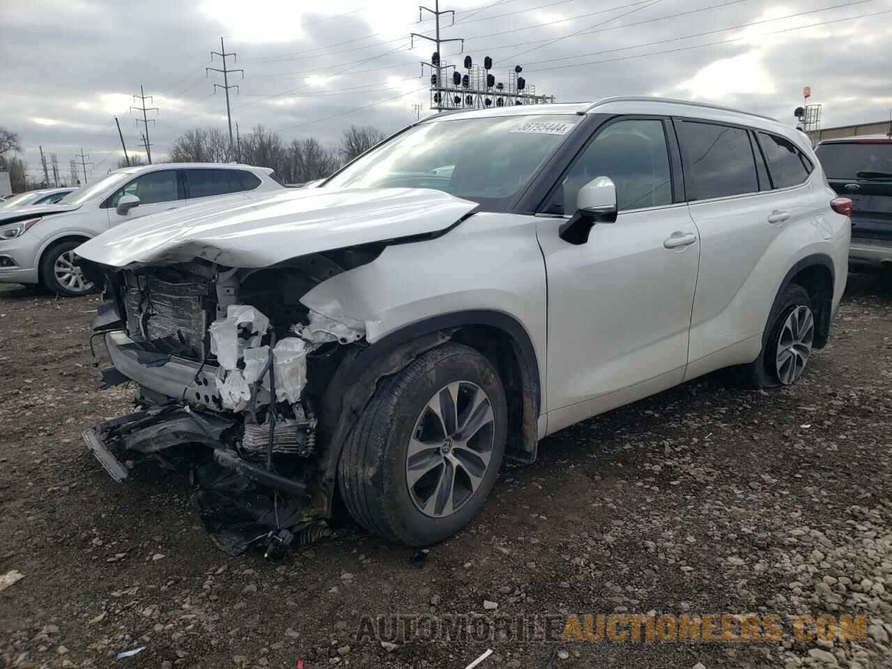 5TDGZRBH6NS568544 TOYOTA HIGHLANDER 2022