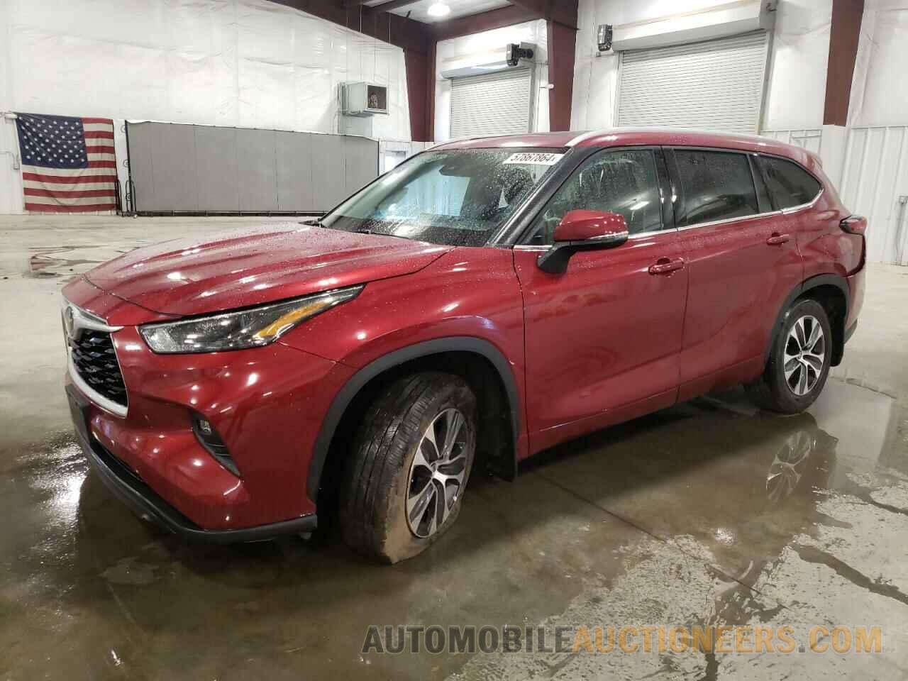 5TDGZRBH6NS581925 TOYOTA HIGHLANDER 2022