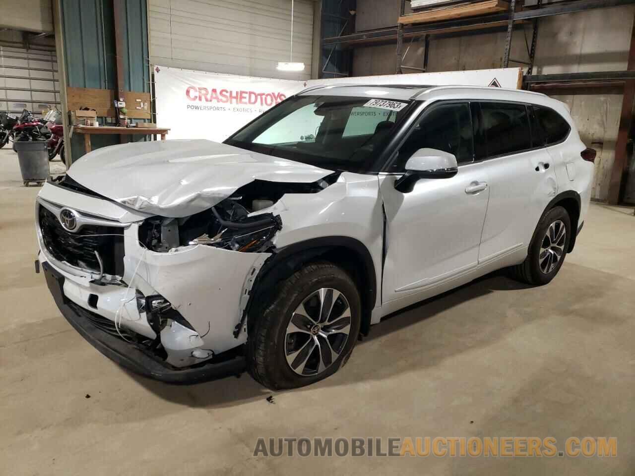 5TDGZRBH6NS595078 TOYOTA HIGHLANDER 2022