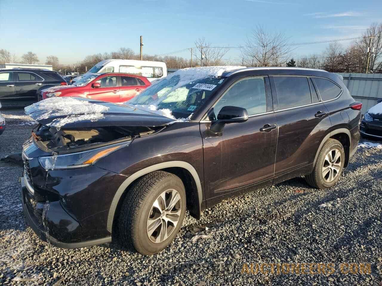 5TDGZRBH7MS058637 TOYOTA HIGHLANDER 2021