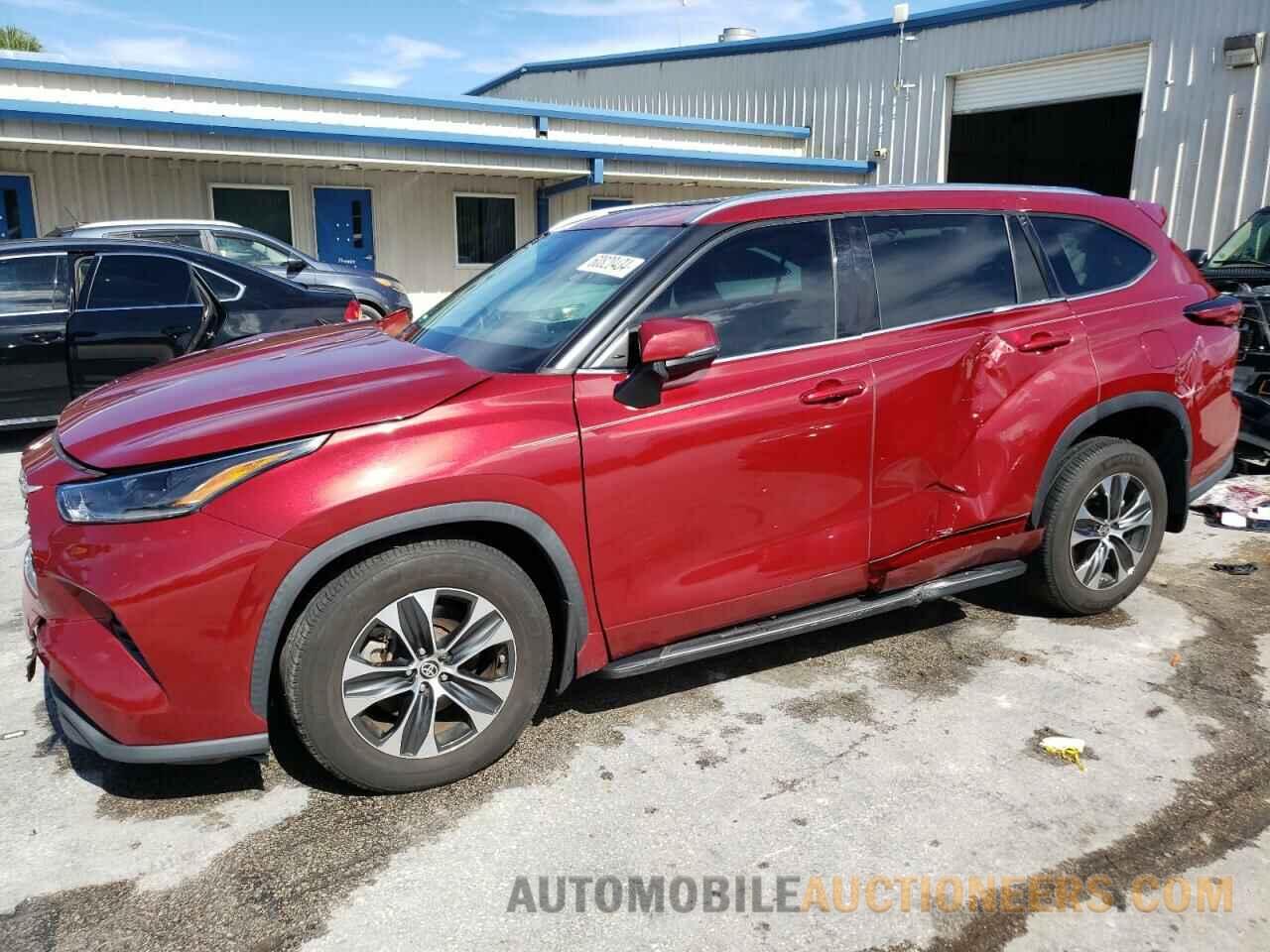 5TDGZRBH7MS059660 TOYOTA HIGHLANDER 2021