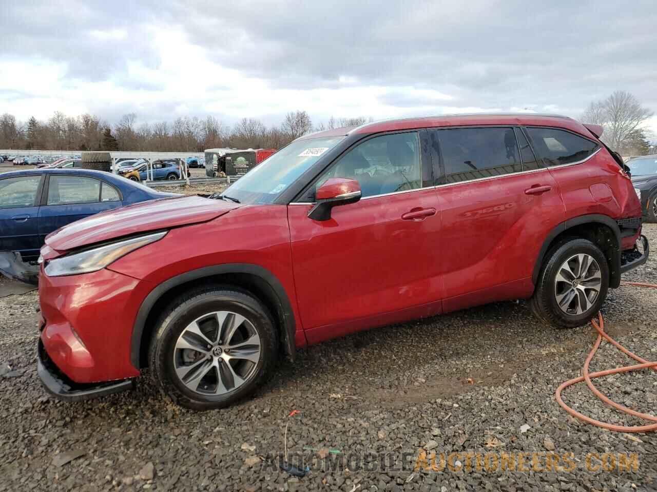 5TDGZRBH7MS063188 TOYOTA HIGHLANDER 2021