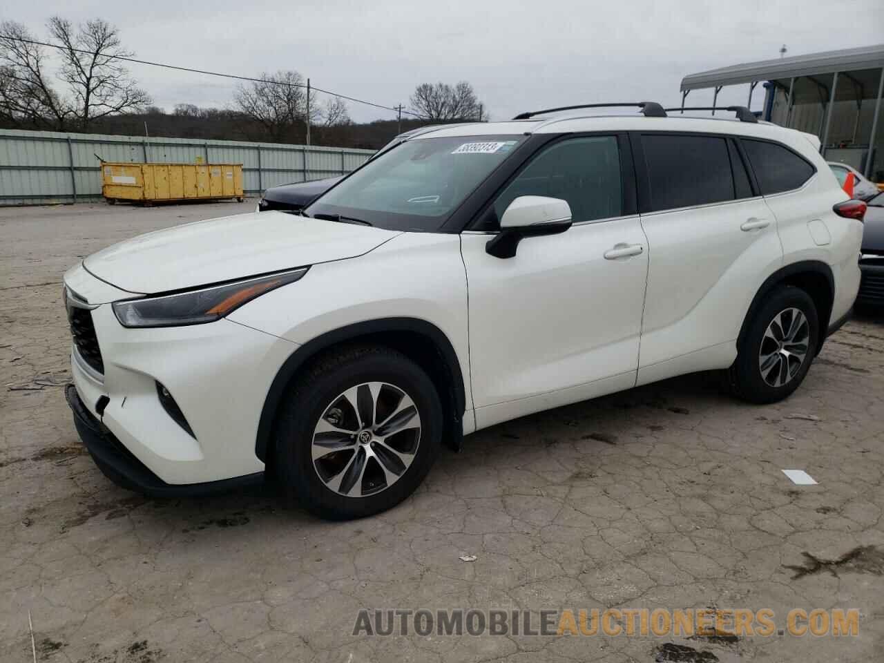 5TDGZRBH7MS075292 TOYOTA HIGHLANDER 2021