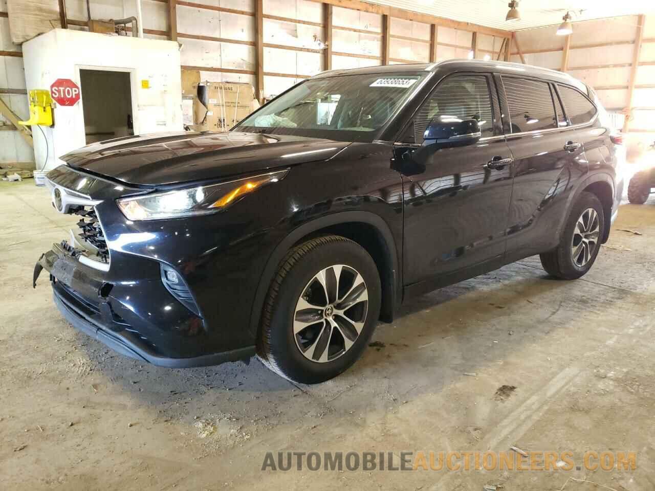 5TDGZRBH7MS102555 TOYOTA HIGHLANDER 2021