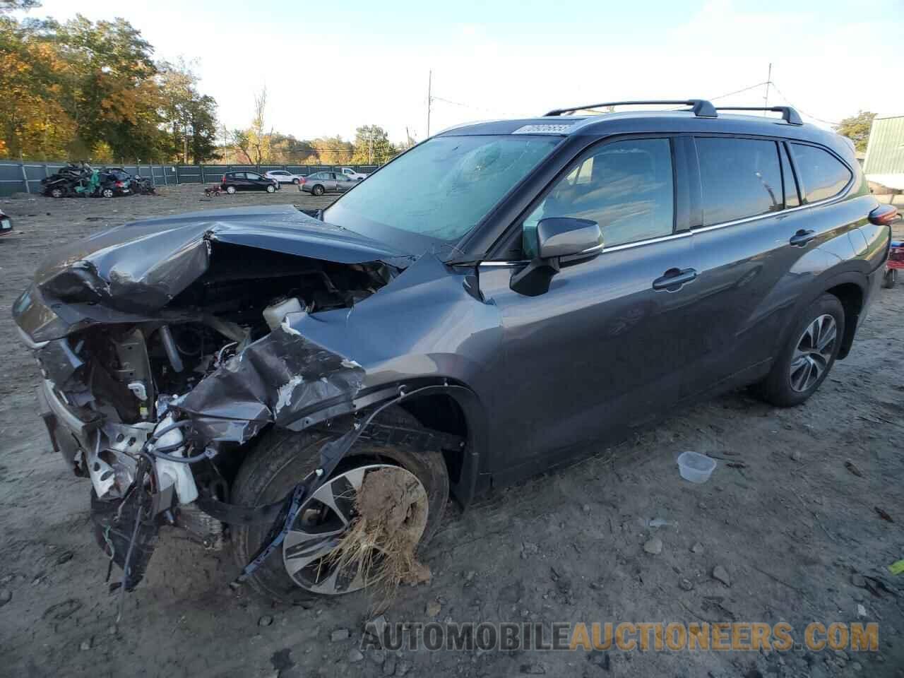 5TDGZRBH7MS104743 TOYOTA HIGHLANDER 2021