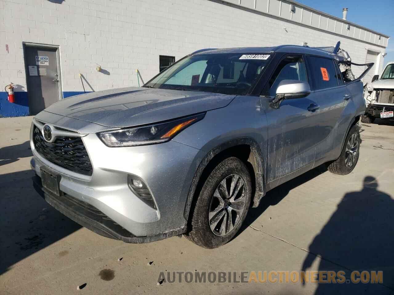 5TDGZRBH7MS120294 TOYOTA HIGHLANDER 2021