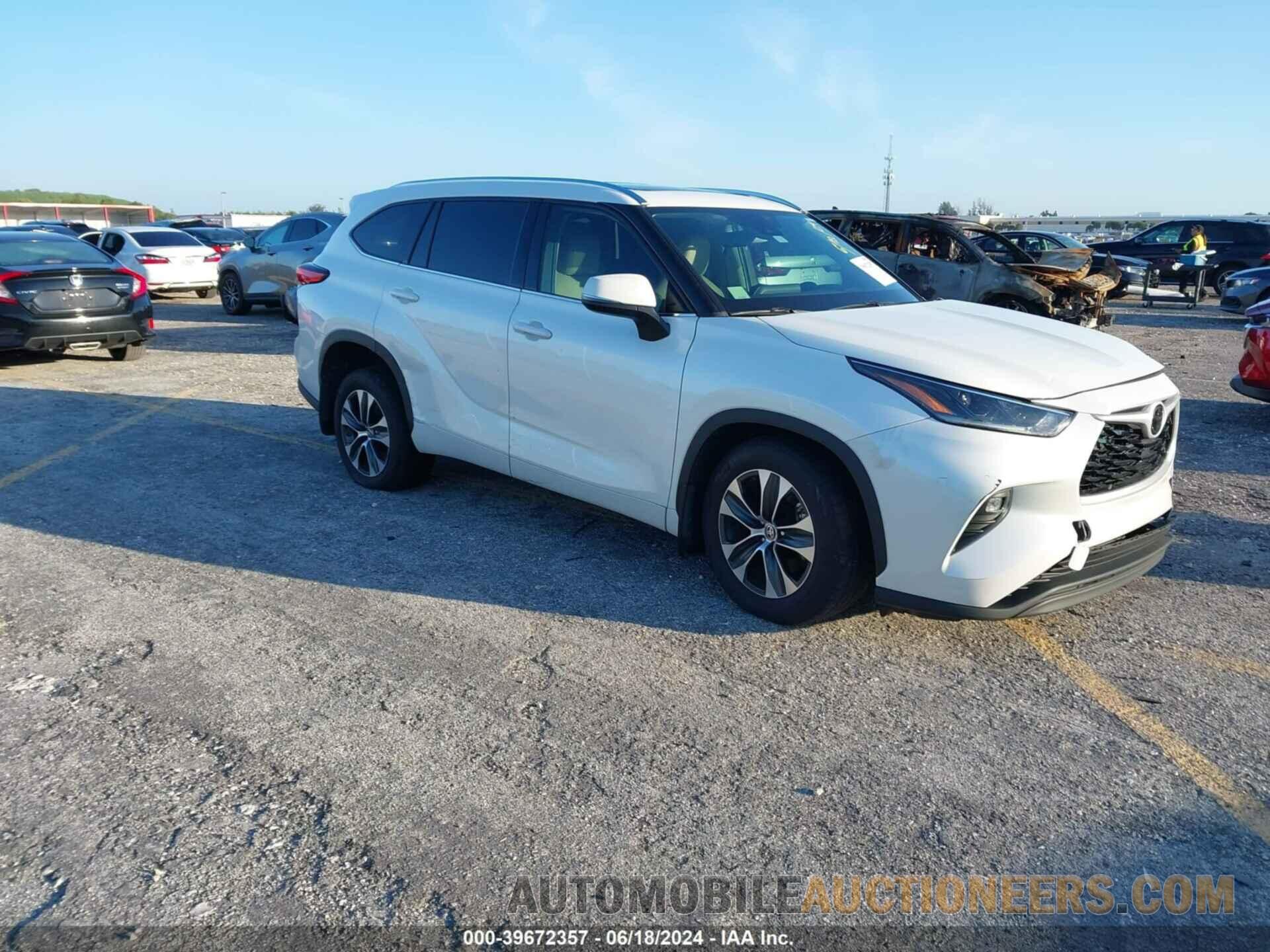 5TDGZRBH7MS124281 TOYOTA HIGHLANDER 2021