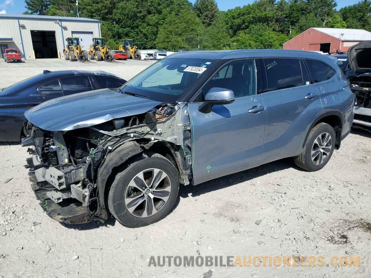 5TDGZRBH7MS154946 TOYOTA HIGHLANDER 2021