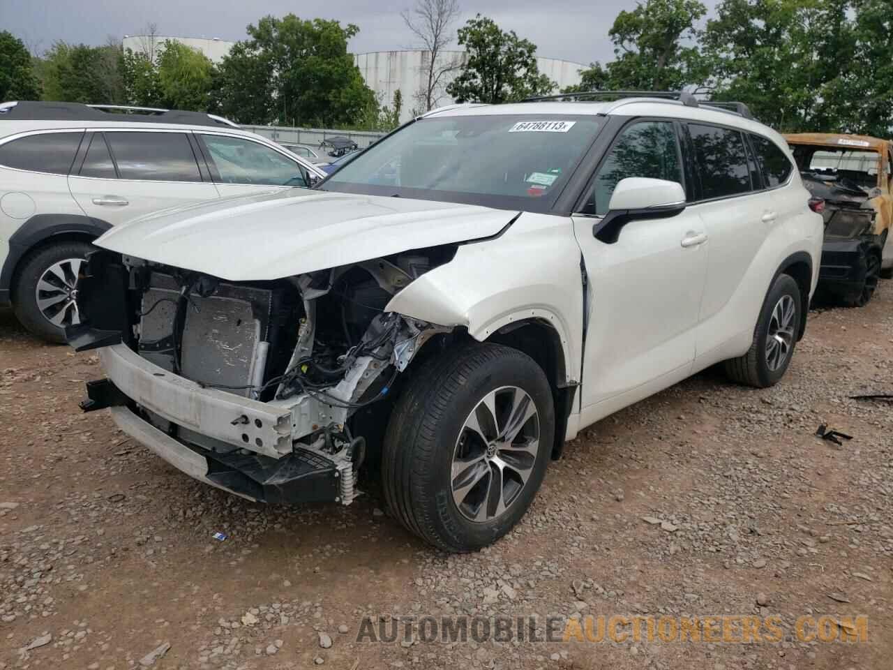 5TDGZRBH7MS548608 TOYOTA HIGHLANDER 2021