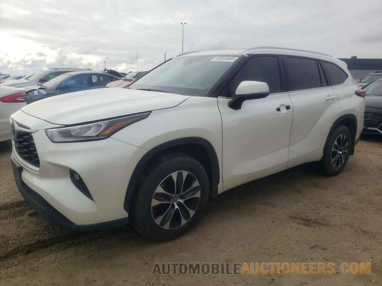 5TDGZRBH7MS550729 TOYOTA HIGHLANDER 2021