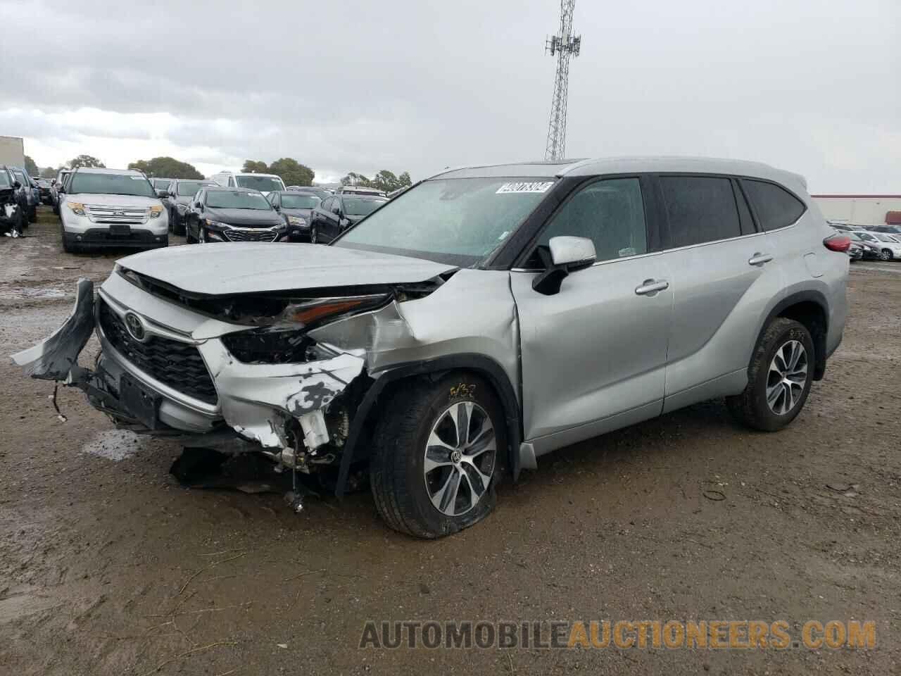 5TDGZRBH7MS552819 TOYOTA HIGHLANDER 2021