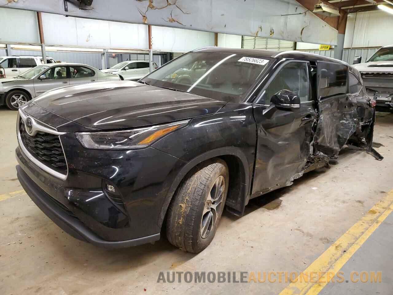 5TDGZRBH7MS553646 TOYOTA HIGHLANDER 2021