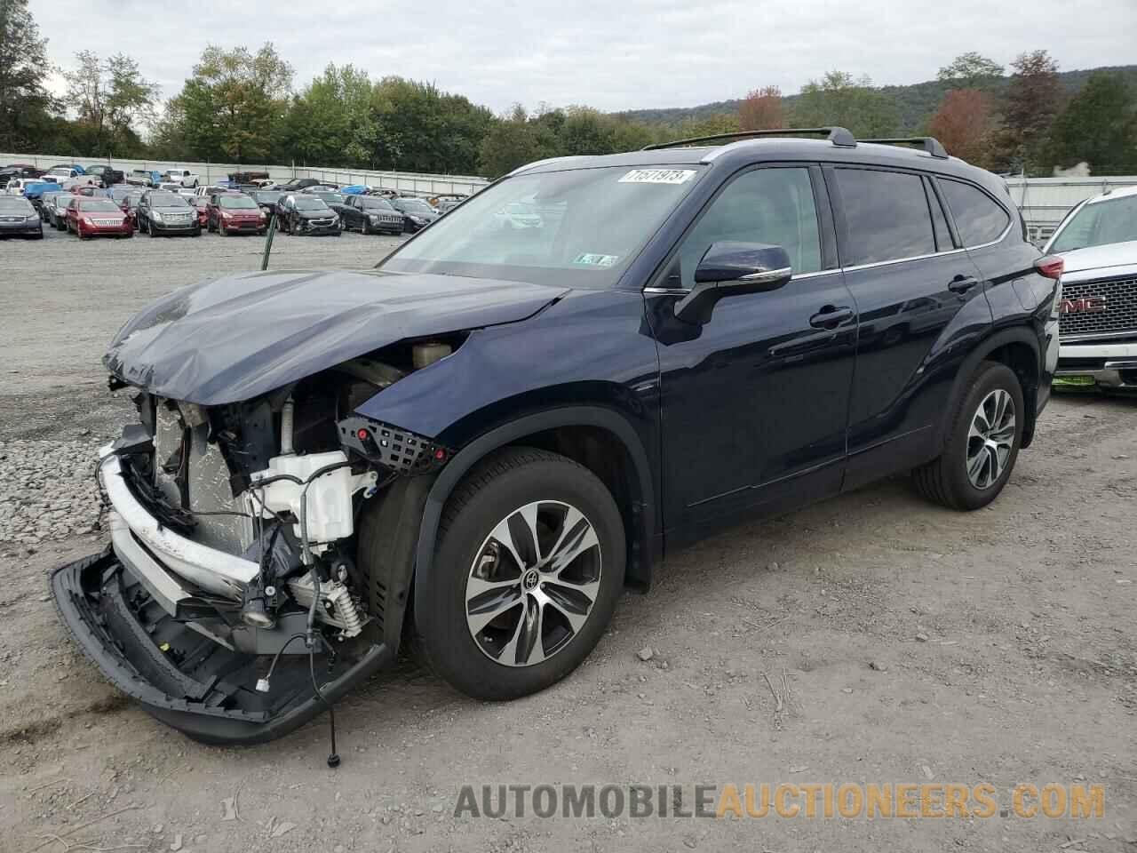 5TDGZRBH7MS555218 TOYOTA HIGHLANDER 2021