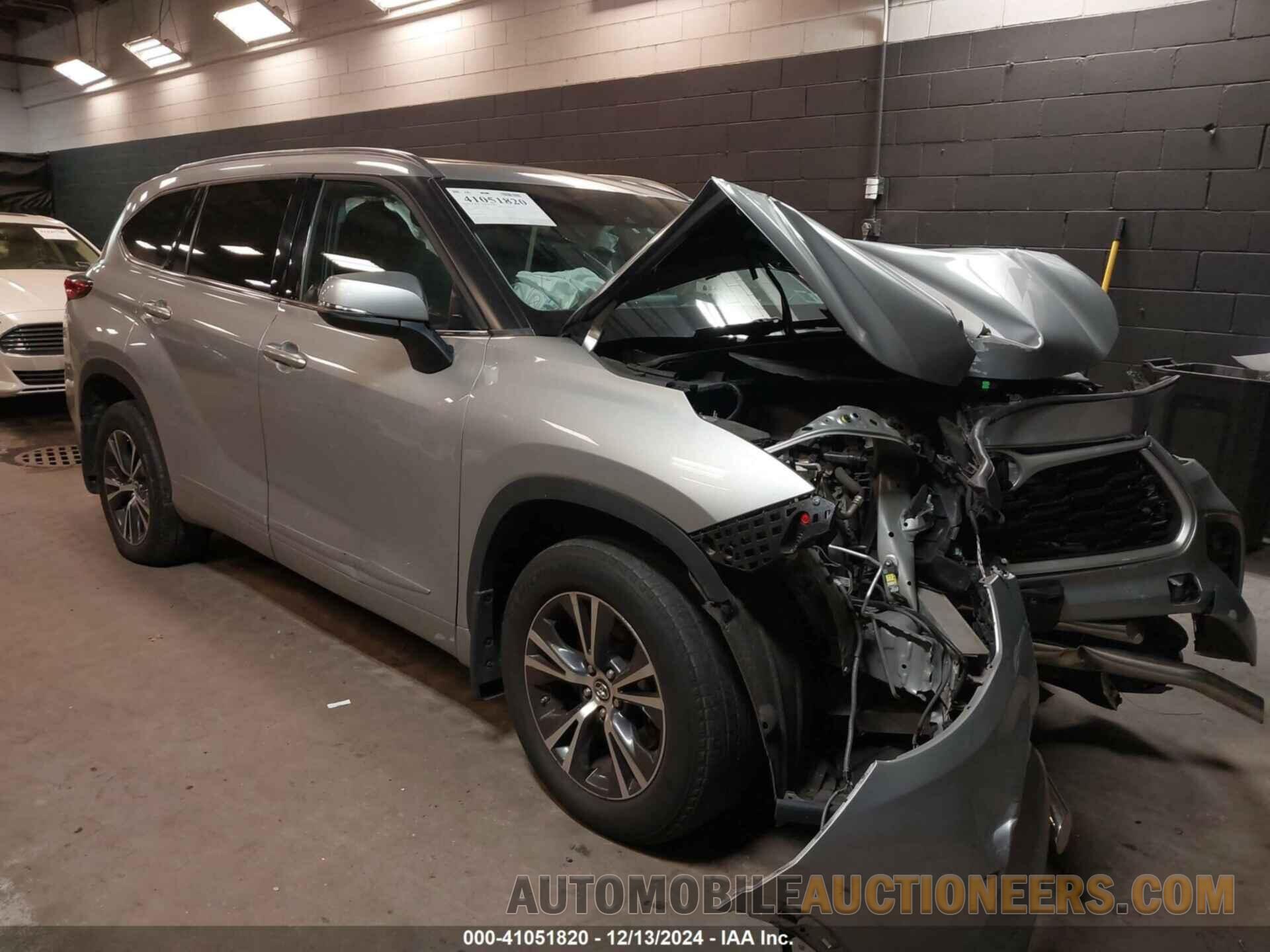 5TDGZRBH7MS557986 TOYOTA HIGHLANDER 2021