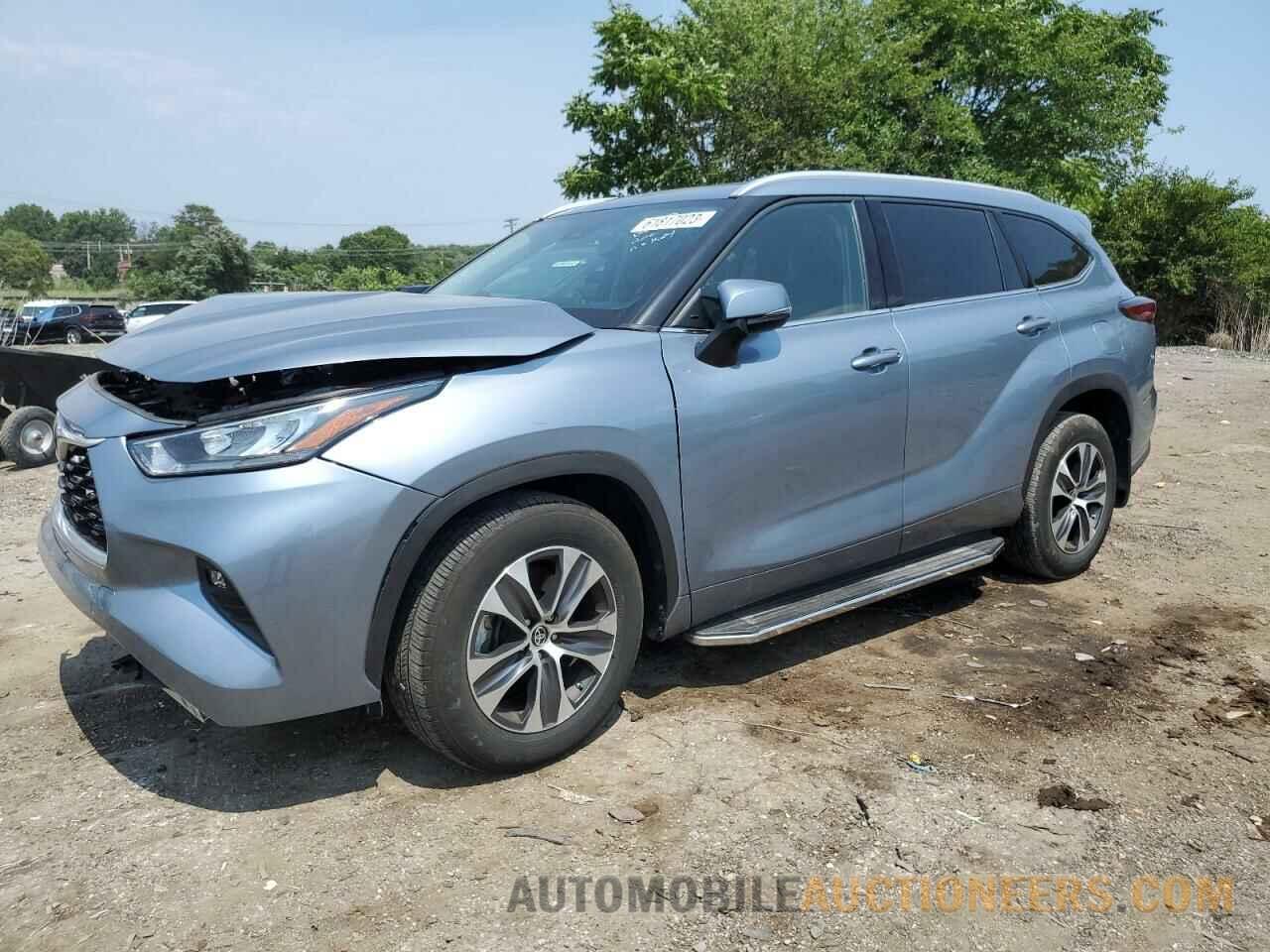 5TDGZRBH7NS202124 TOYOTA HIGHLANDER 2022