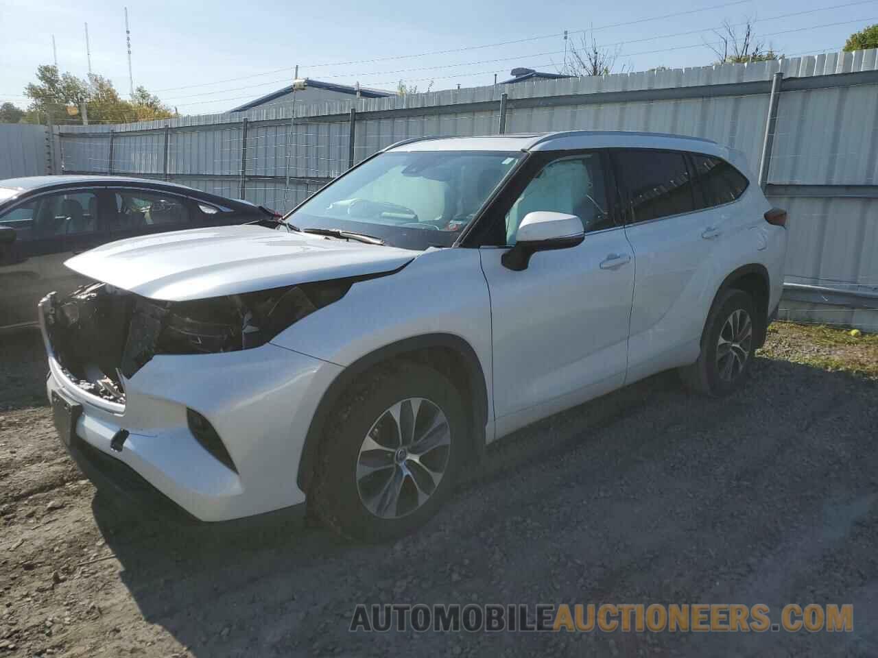 5TDGZRBH7NS221191 TOYOTA HIGHLANDER 2022