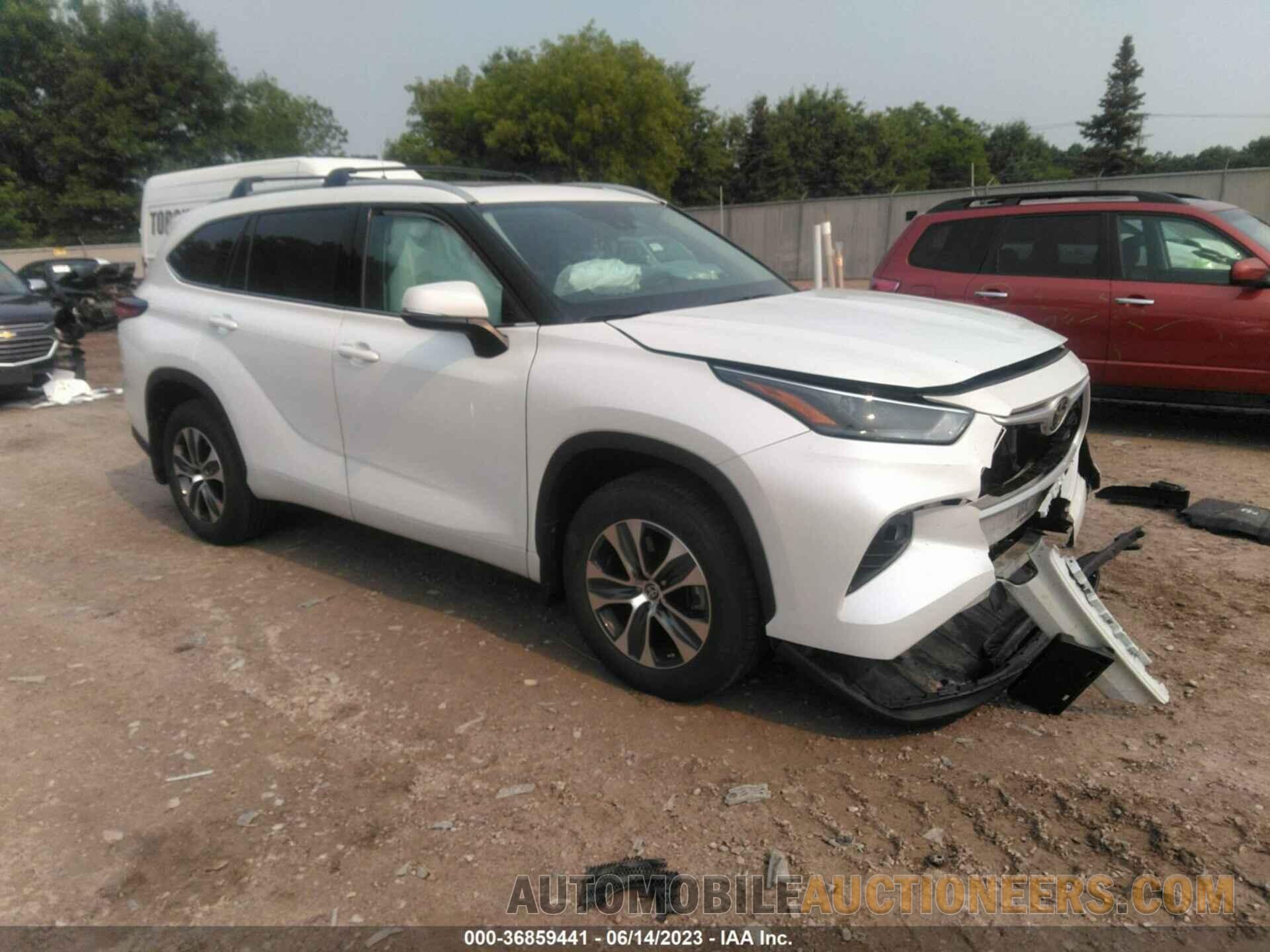 5TDGZRBH7NS254708 TOYOTA HIGHLANDER 2022