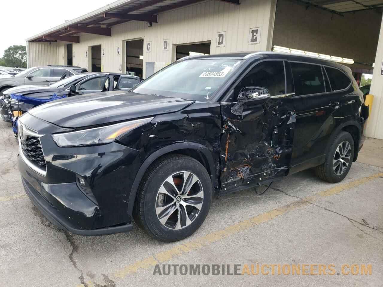 5TDGZRBH7NS573512 TOYOTA HIGHLANDER 2022