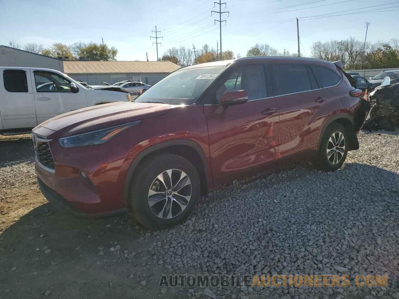 5TDGZRBH7NS580752 TOYOTA HIGHLANDER 2022