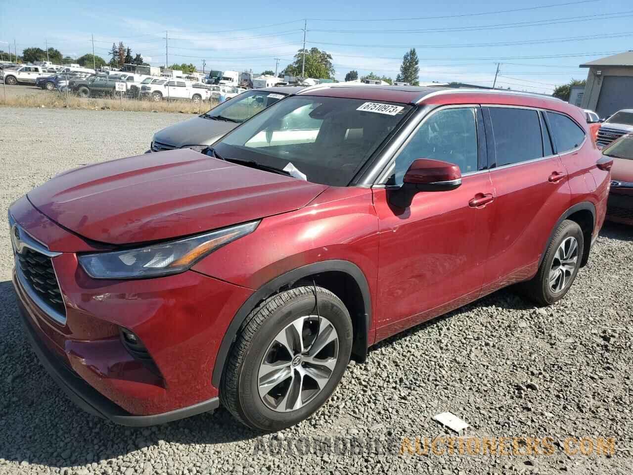 5TDGZRBH8LS050383 TOYOTA HIGHLANDER 2020