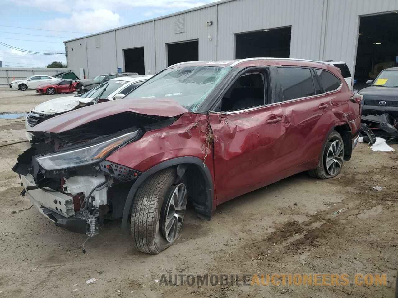 5TDGZRBH8MS058680 TOYOTA HIGHLANDER 2021