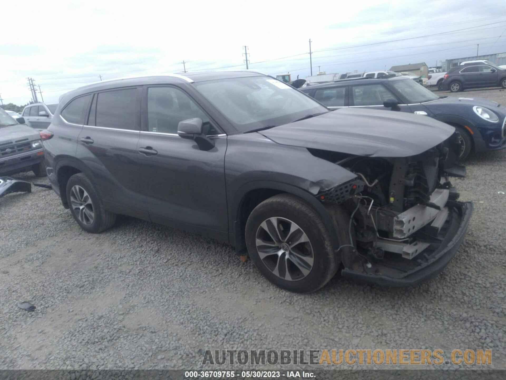 5TDGZRBH8MS074930 TOYOTA HIGHLANDER 2021