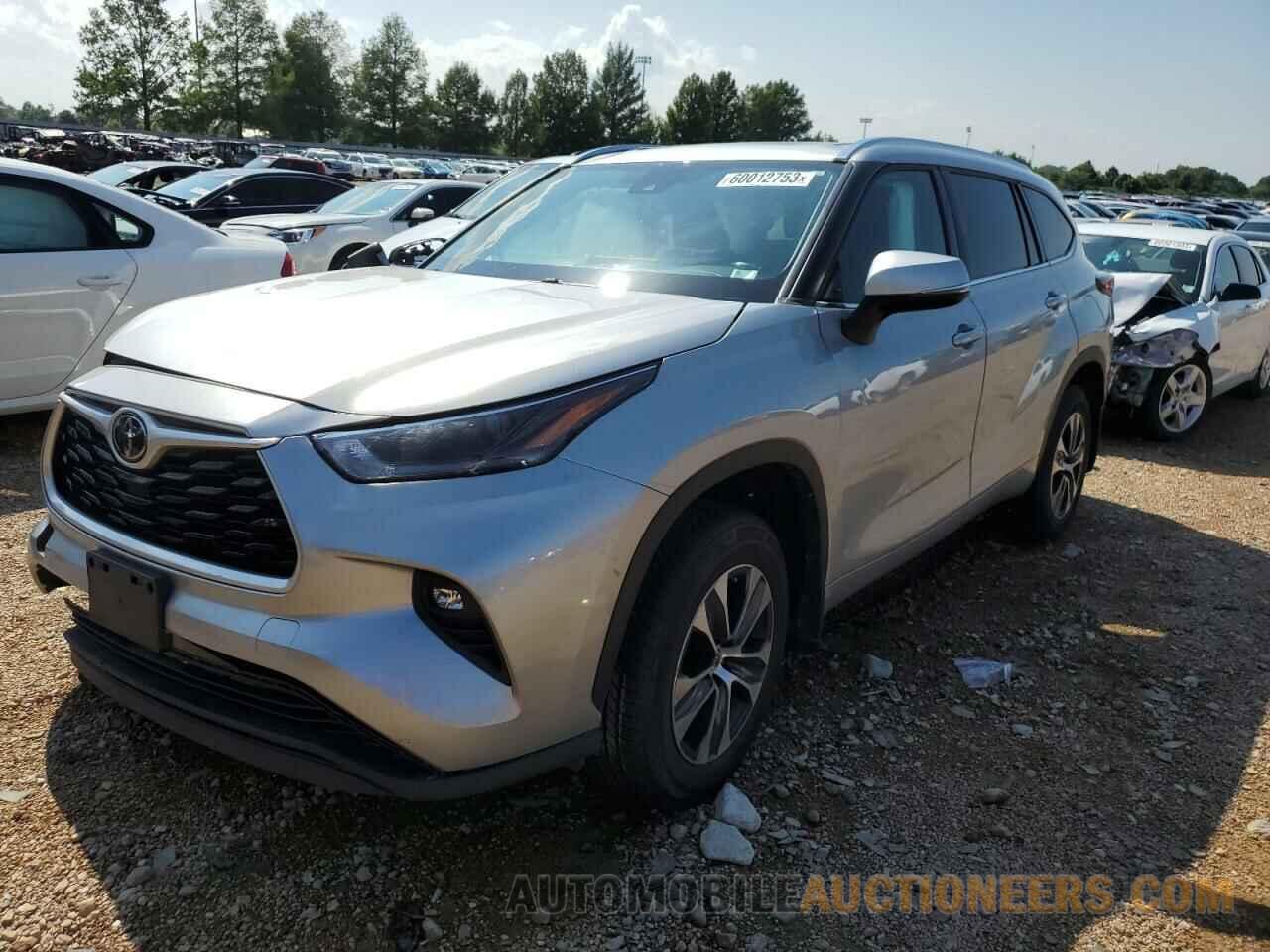 5TDGZRBH8MS086382 TOYOTA HIGHLANDER 2021