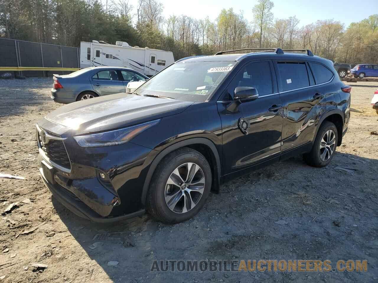 5TDGZRBH8MS111698 TOYOTA HIGHLANDER 2021