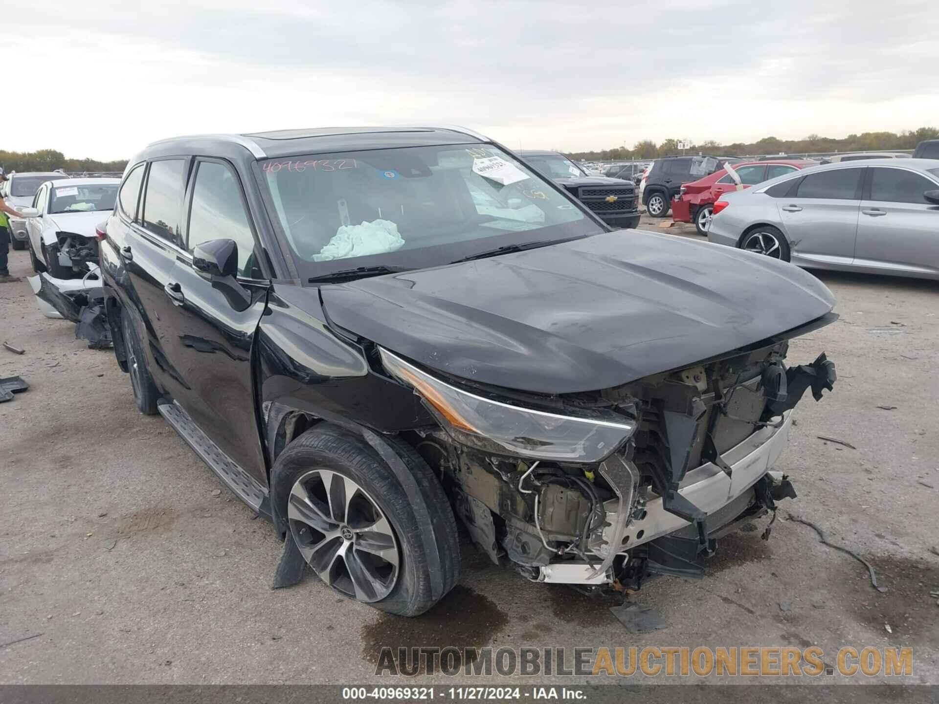 5TDGZRBH8MS127237 TOYOTA HIGHLANDER 2021