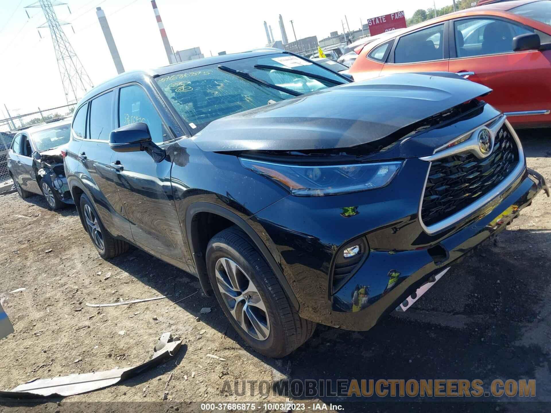 5TDGZRBH8MS147164 TOYOTA HIGHLANDER 2021