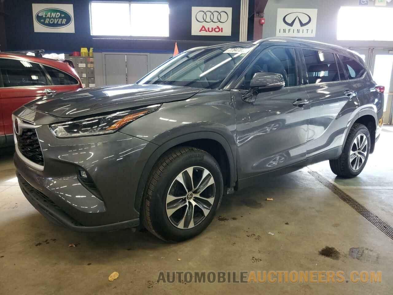 5TDGZRBH8MS540307 TOYOTA HIGHLANDER 2021