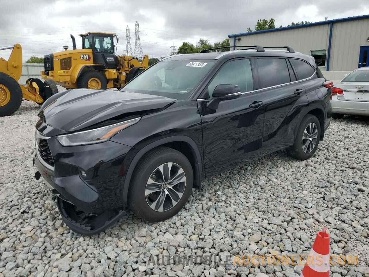 5TDGZRBH8MS546379 TOYOTA HIGHLANDER 2021