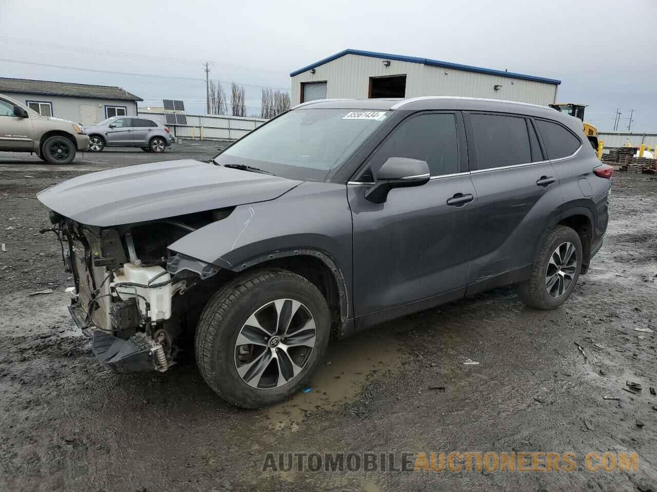 5TDGZRBH8MS548701 TOYOTA HIGHLANDER 2021