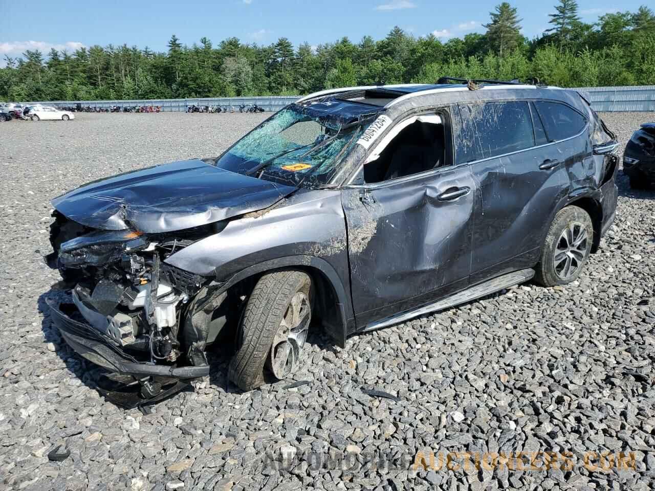 5TDGZRBH8NS189321 TOYOTA HIGHLANDER 2022