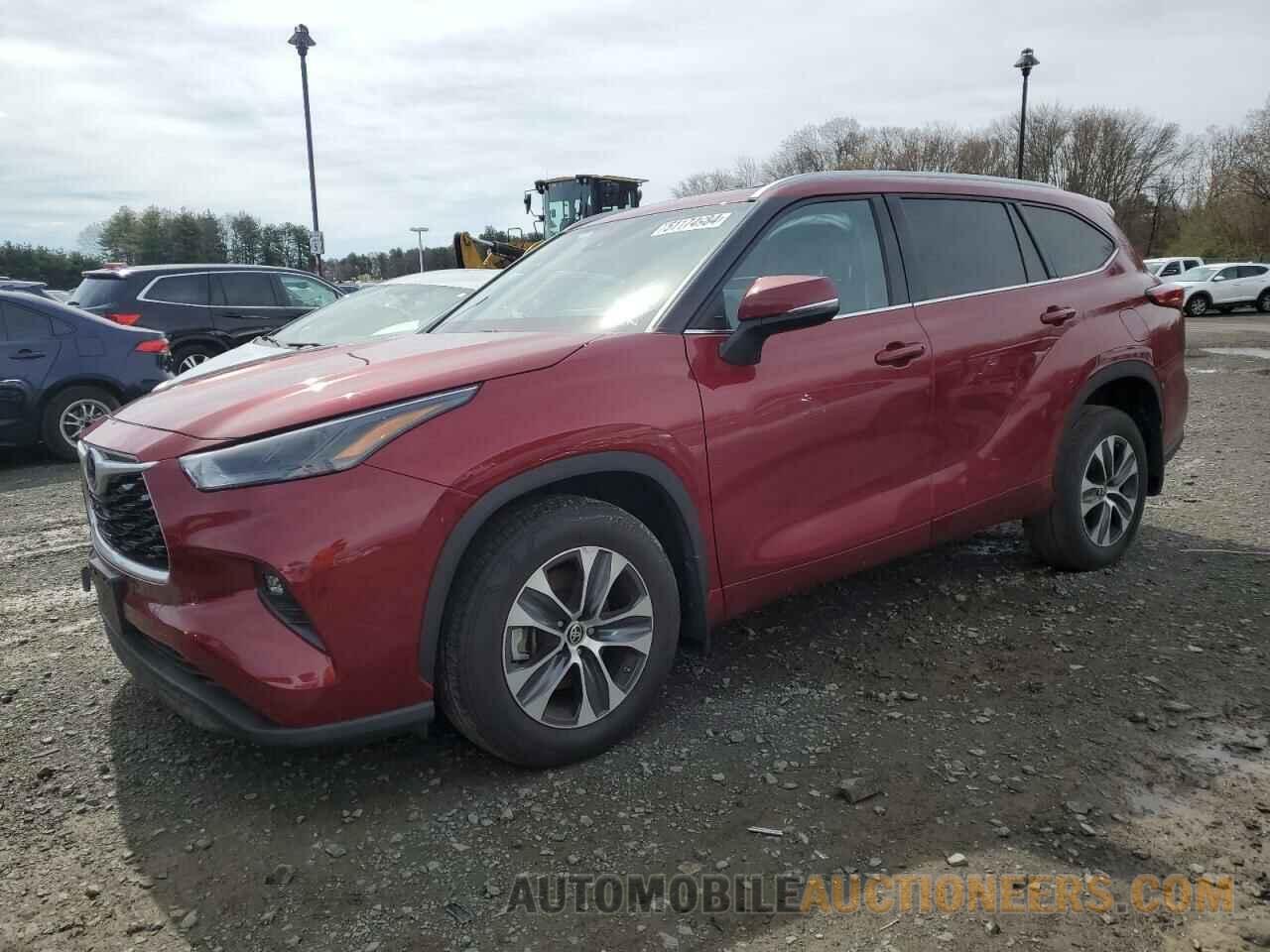 5TDGZRBH8NS568707 TOYOTA HIGHLANDER 2022