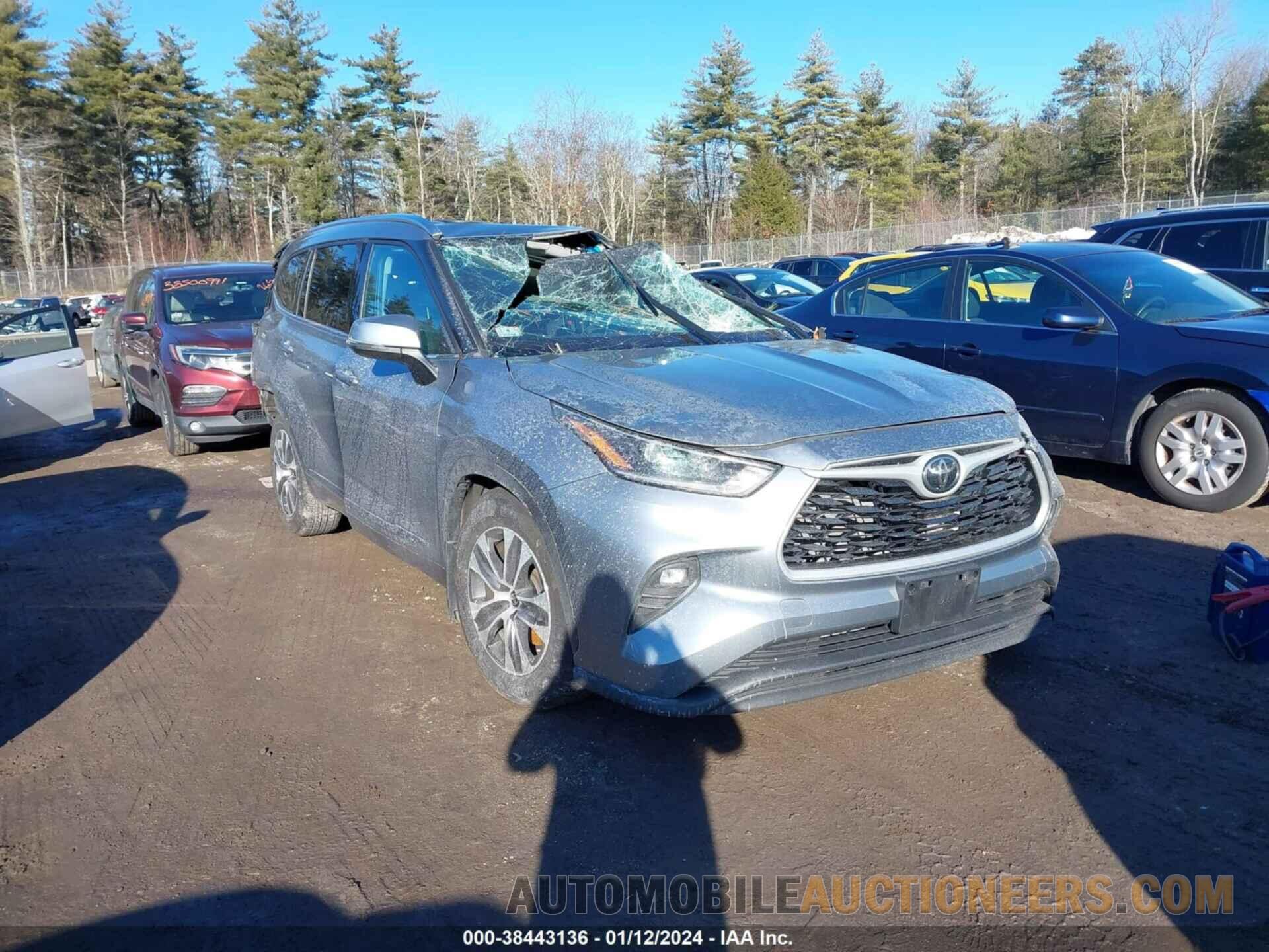 5TDGZRBH9MS093857 TOYOTA HIGHLANDER 2021