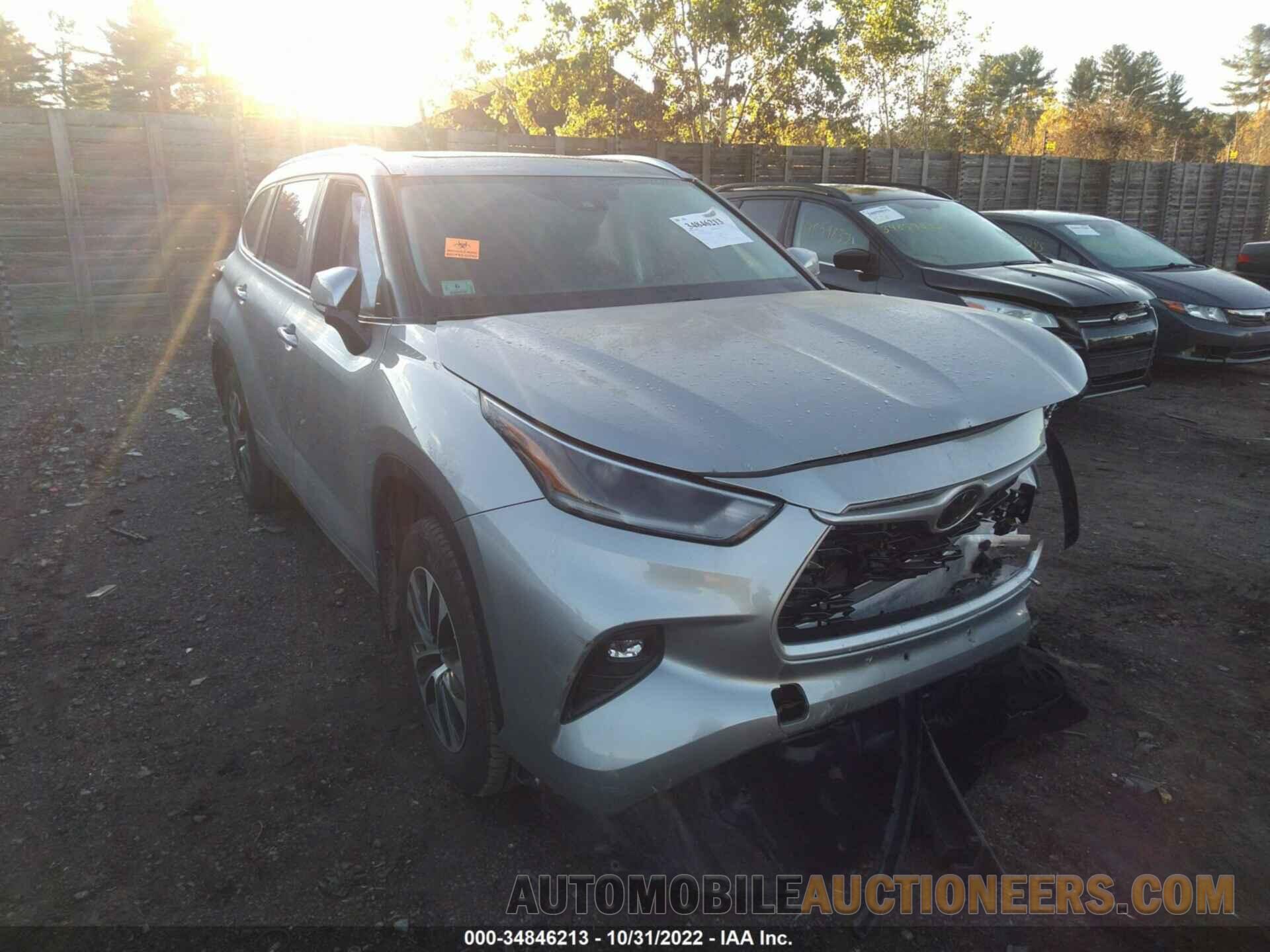 5TDGZRBH9MS104856 TOYOTA HIGHLANDER 2021