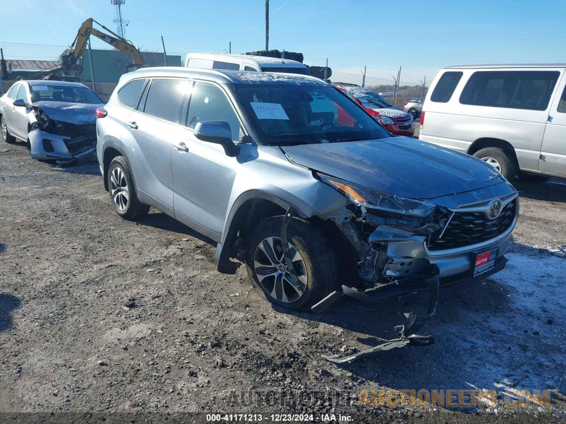 5TDGZRBH9MS113878 TOYOTA HIGHLANDER 2021