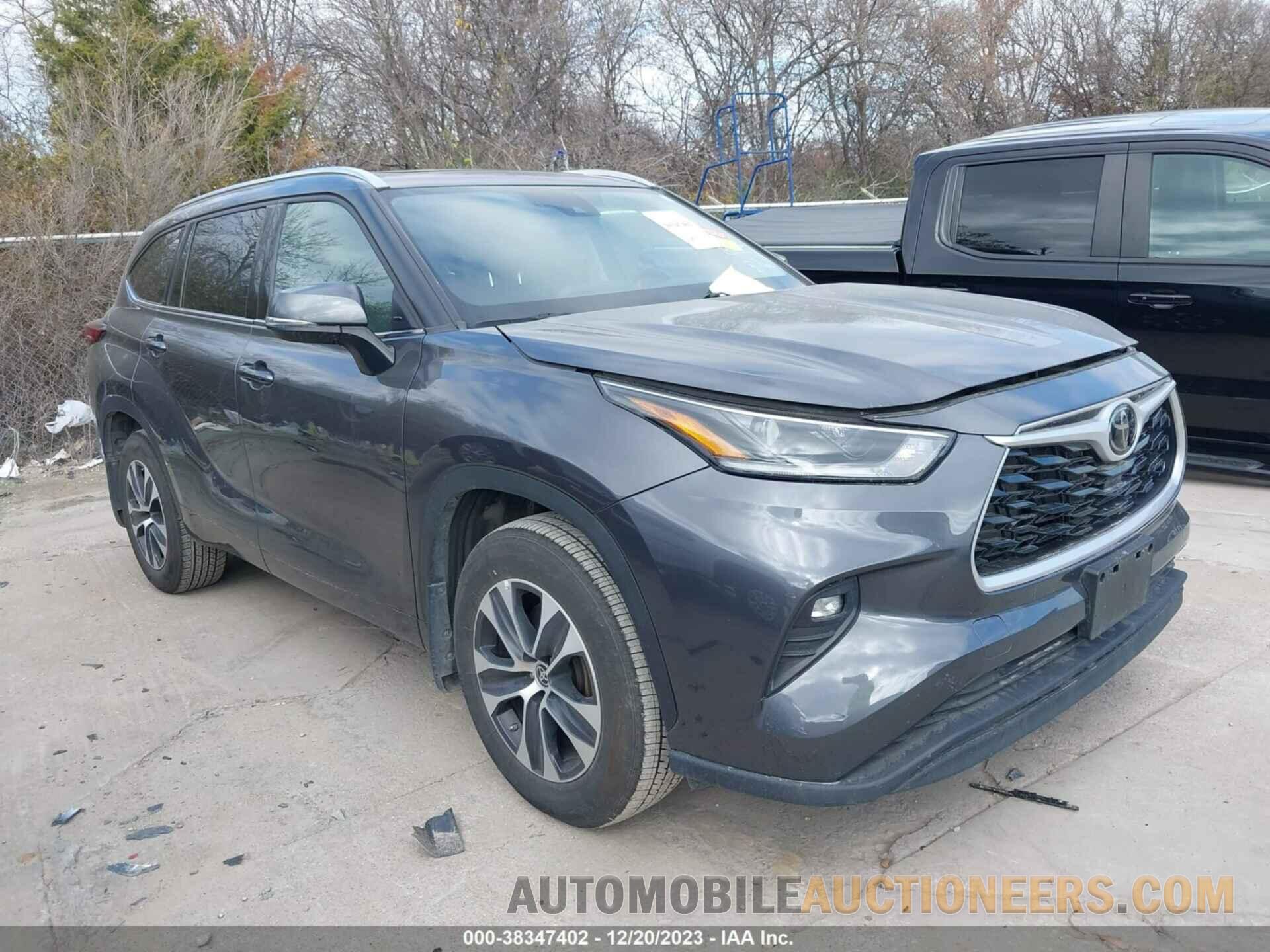 5TDGZRBH9MS119180 TOYOTA HIGHLANDER 2021