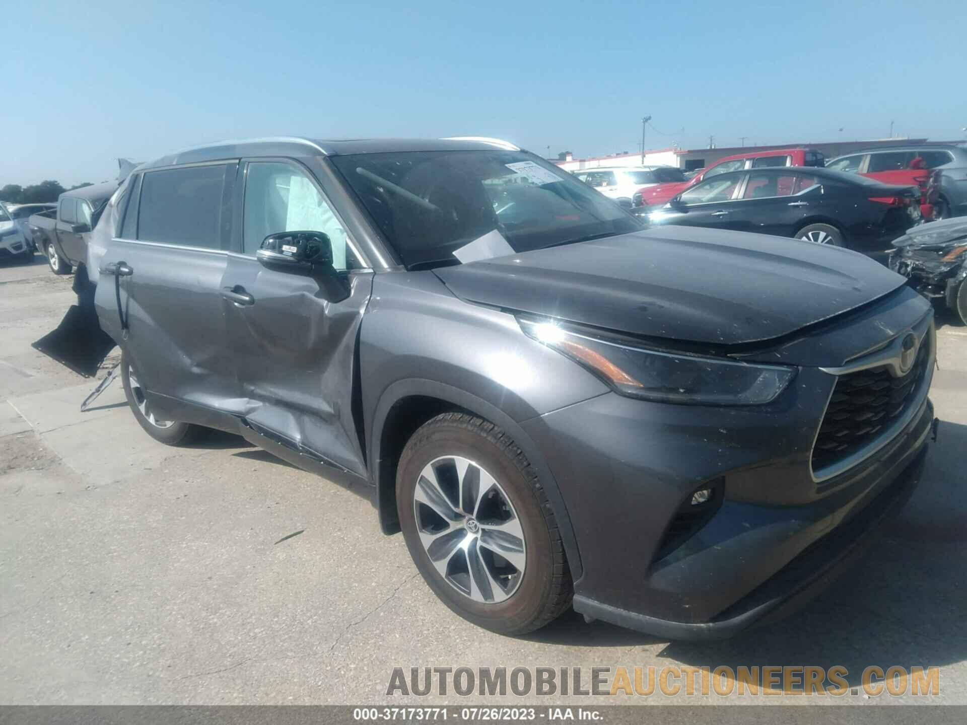 5TDGZRBH9MS525072 TOYOTA HIGHLANDER 2021