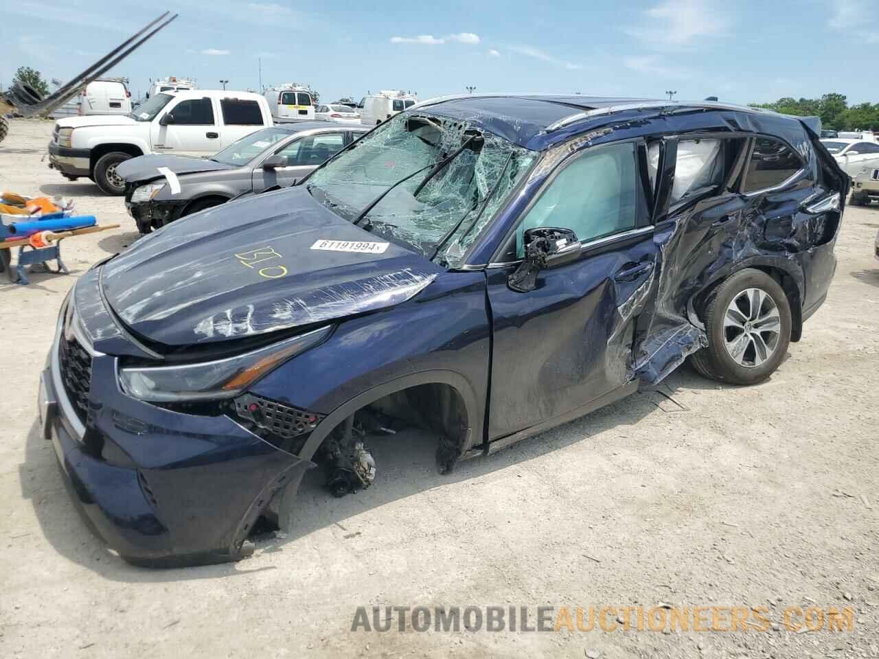 5TDGZRBH9MS545354 TOYOTA HIGHLANDER 2021