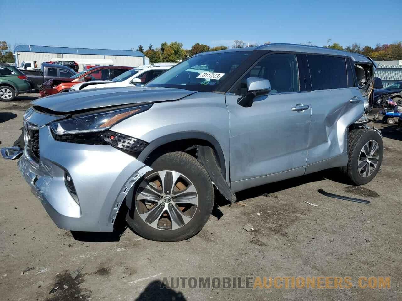 5TDGZRBH9MS553602 TOYOTA HIGHLANDER 2021