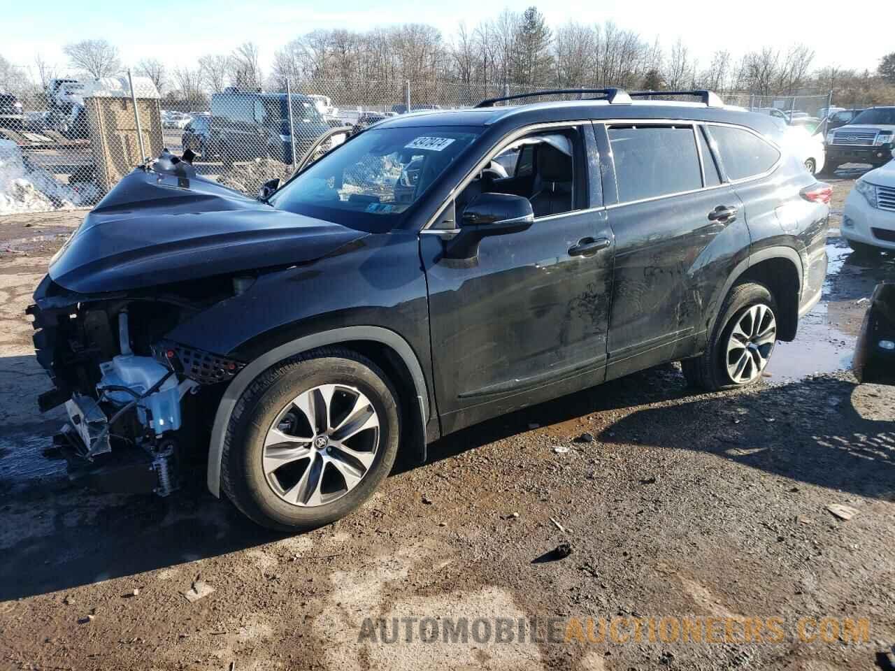 5TDGZRBH9MS557407 TOYOTA HIGHLANDER 2021